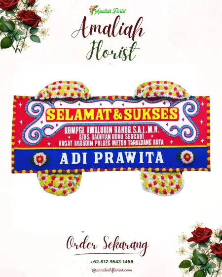 Papan Bunga Ucapan Selamat Semawot